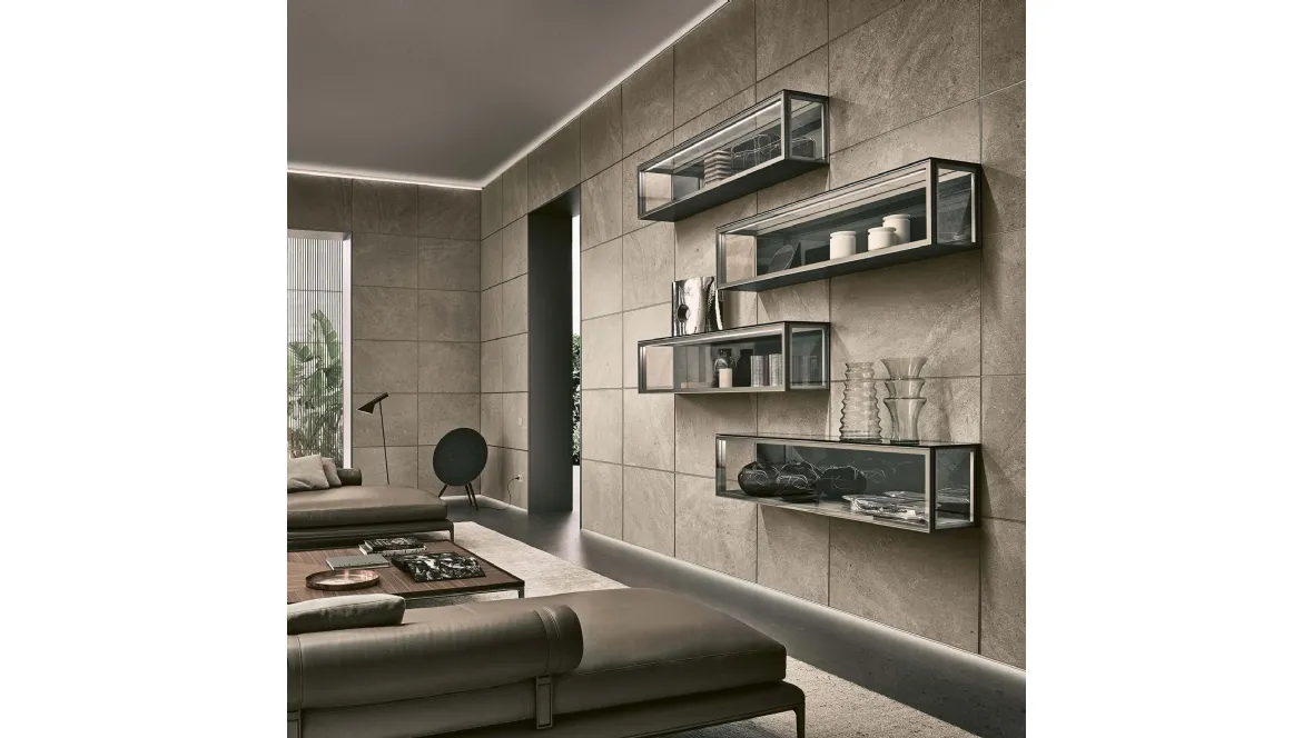 Boiserie Modulor Gres Crema di Rimadesio