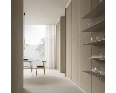 Boiserie Modulor Rafia di Rimadesio