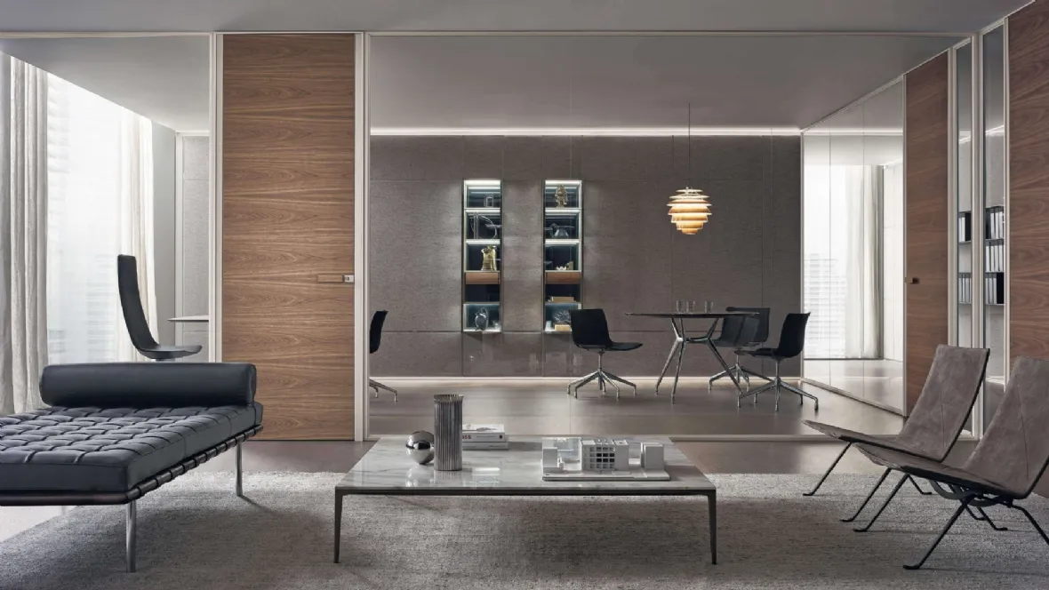 Boiserie Modulor Tessuto di Rimadesio