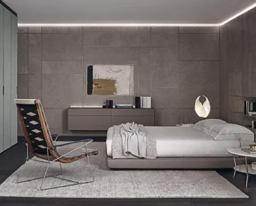 Boiserie Modulor Gres Moka di Rimadesio