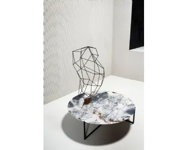 Tavolino in marmo Icaro Stone di Baxter