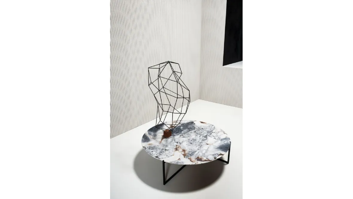 Tavolino in marmo Icaro Stone di Baxter
