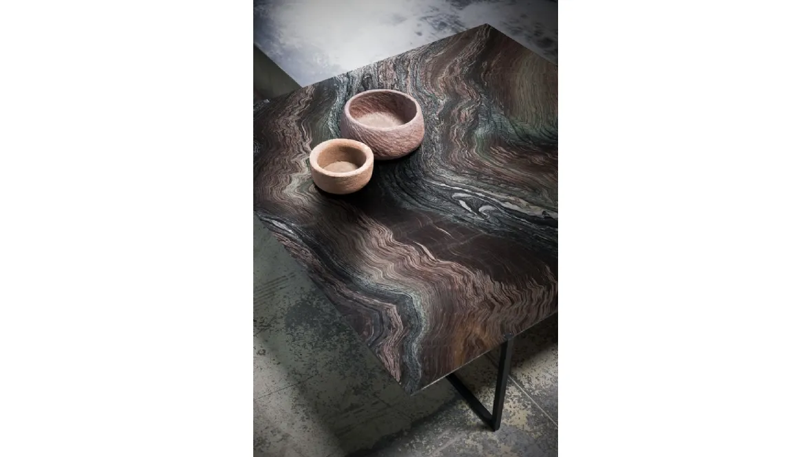 Tavolino in marmo Icaro Stone di Baxter