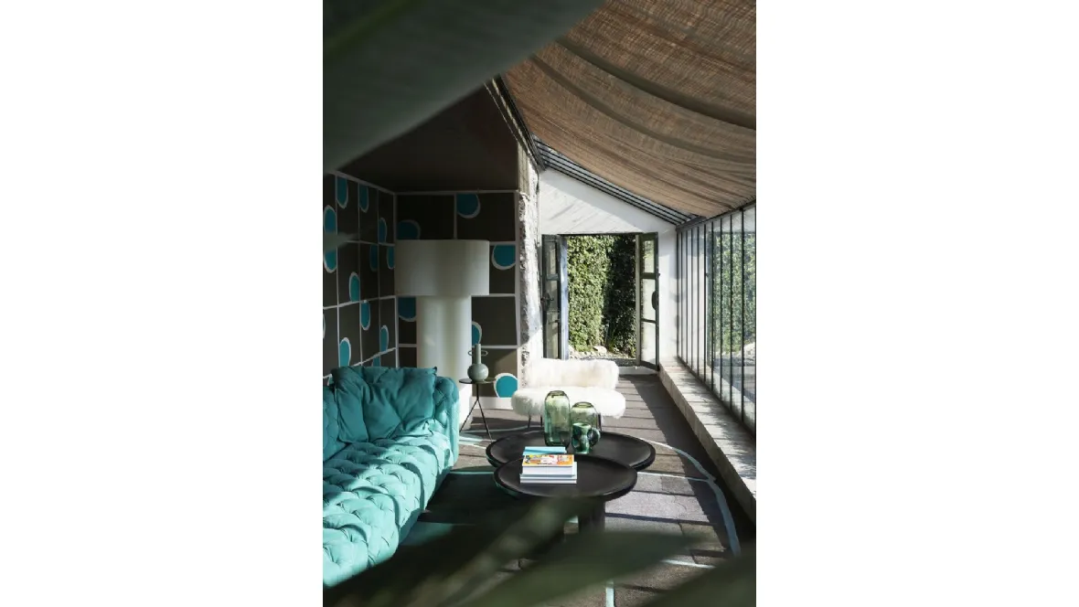 Tavolino in massello di tiglio Calix di Baxter