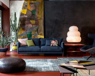 Tavolino in plexiglass Fishbone di Moroso