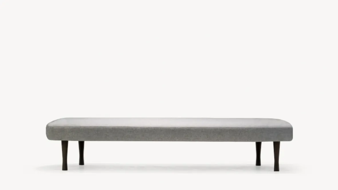 Pouf Josephine in tessuto di Moroso