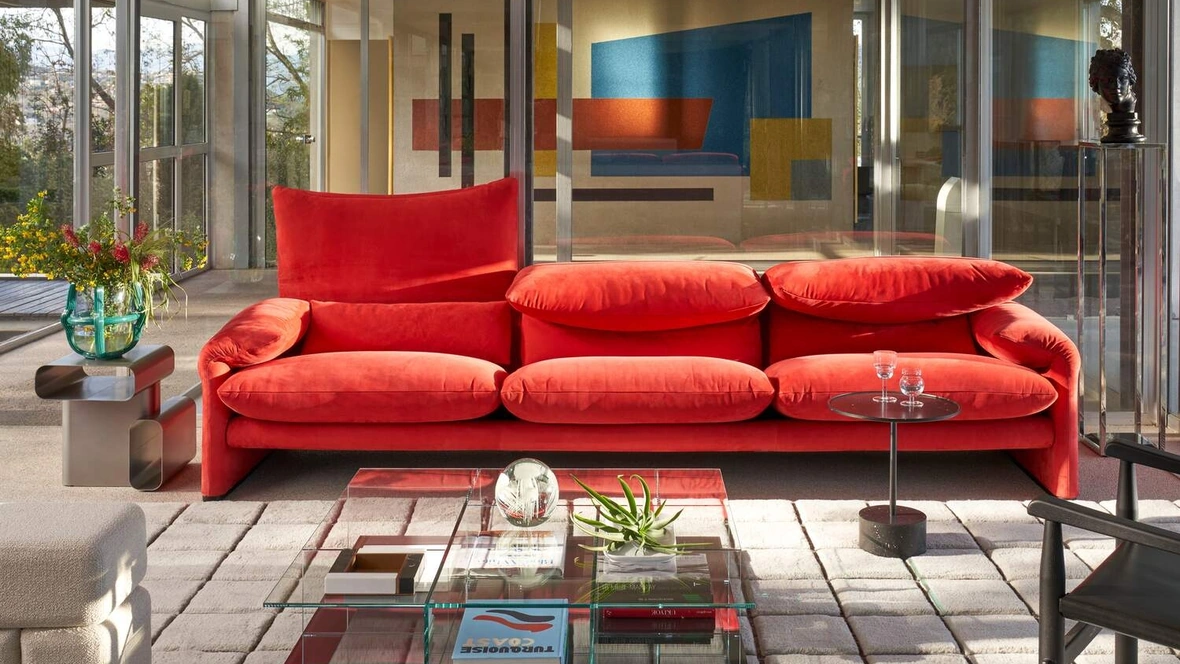 Tavolino in vetro Mex di Cassina