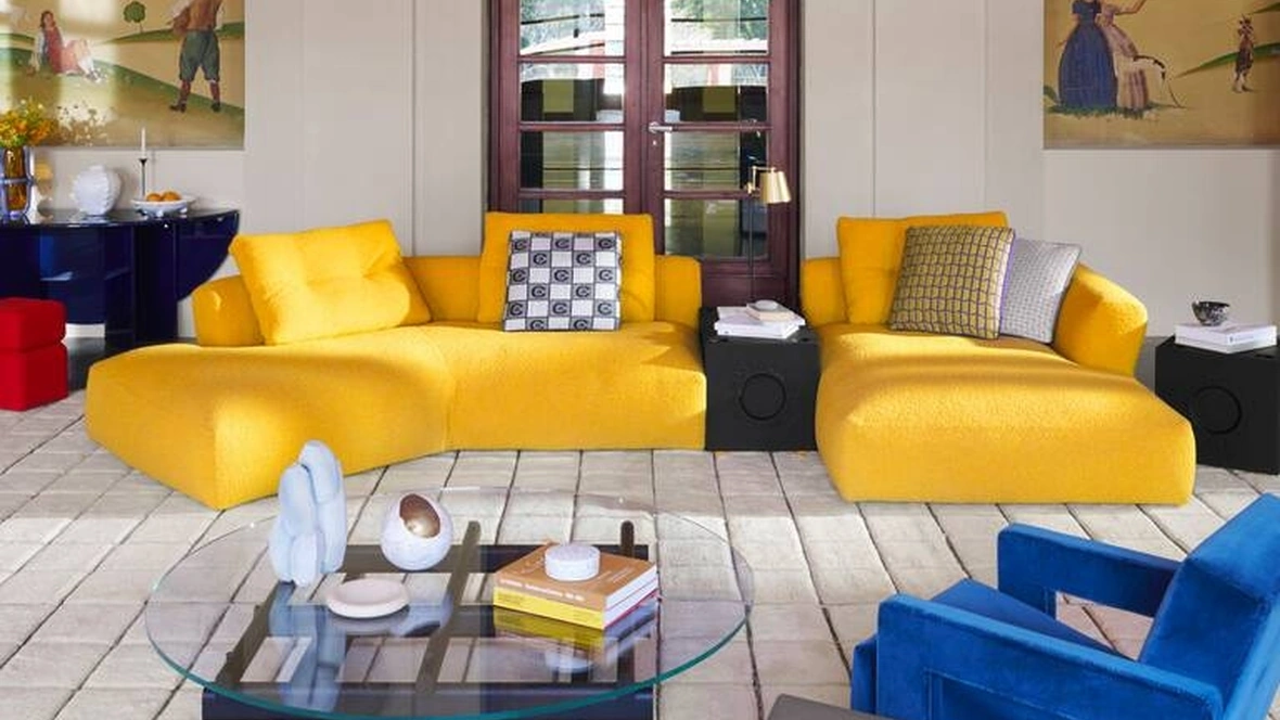 Tavolino in poliuretano  Modular Imagination di Cassina