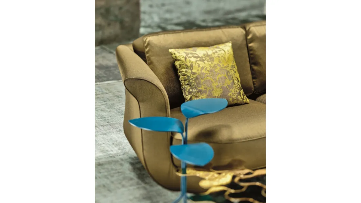 Tavolino in lamiera di acciaio Morning Glory di Moroso