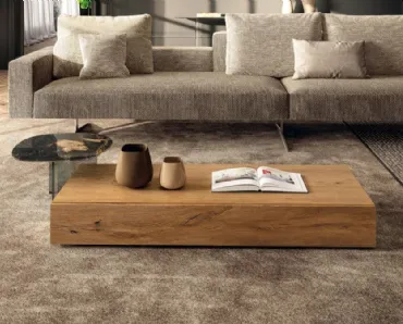 Tavolino in legno 36e8 di Lago