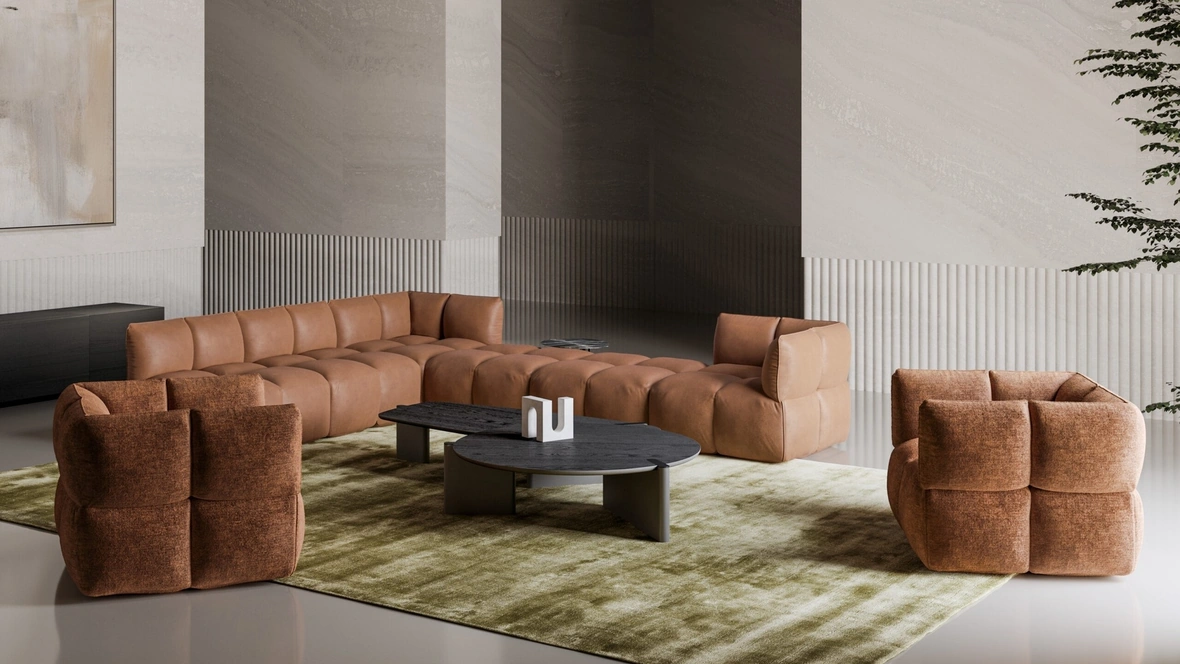 Tavolino in legno Flatiron di Bonaldo