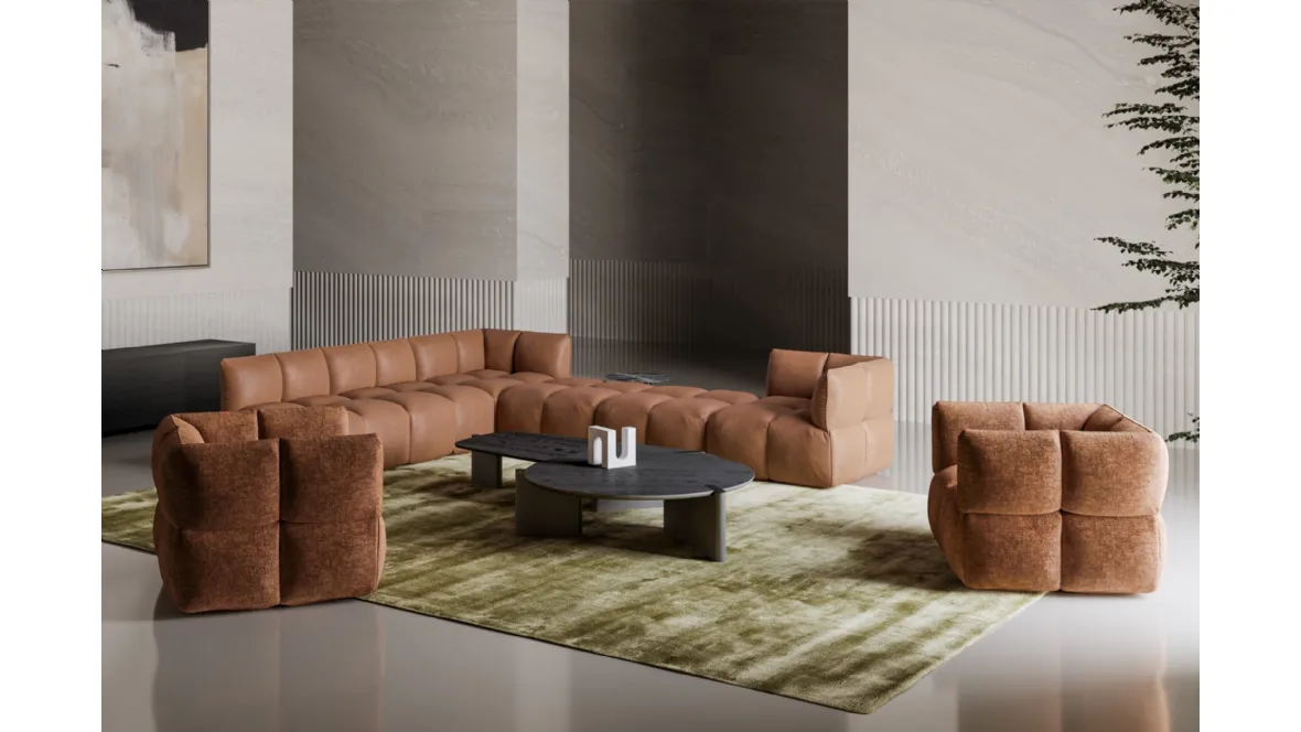 Tavolino in legno Flatiron coffee table di Bonaldo