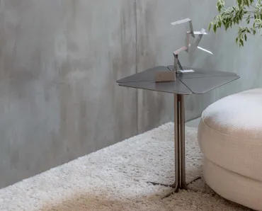 Tavolino in metallo verniciato Lucky di Flou