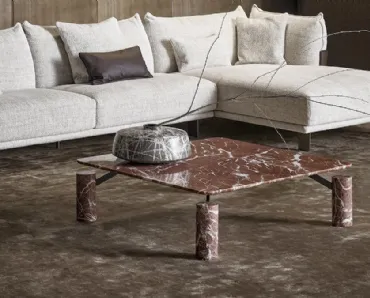 Tavolino di design in marmo Magic di Bonaldo