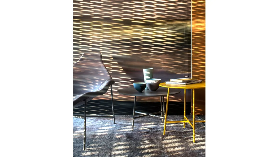 Tavolino in MDF laccato opaco Tia Maria di Moroso