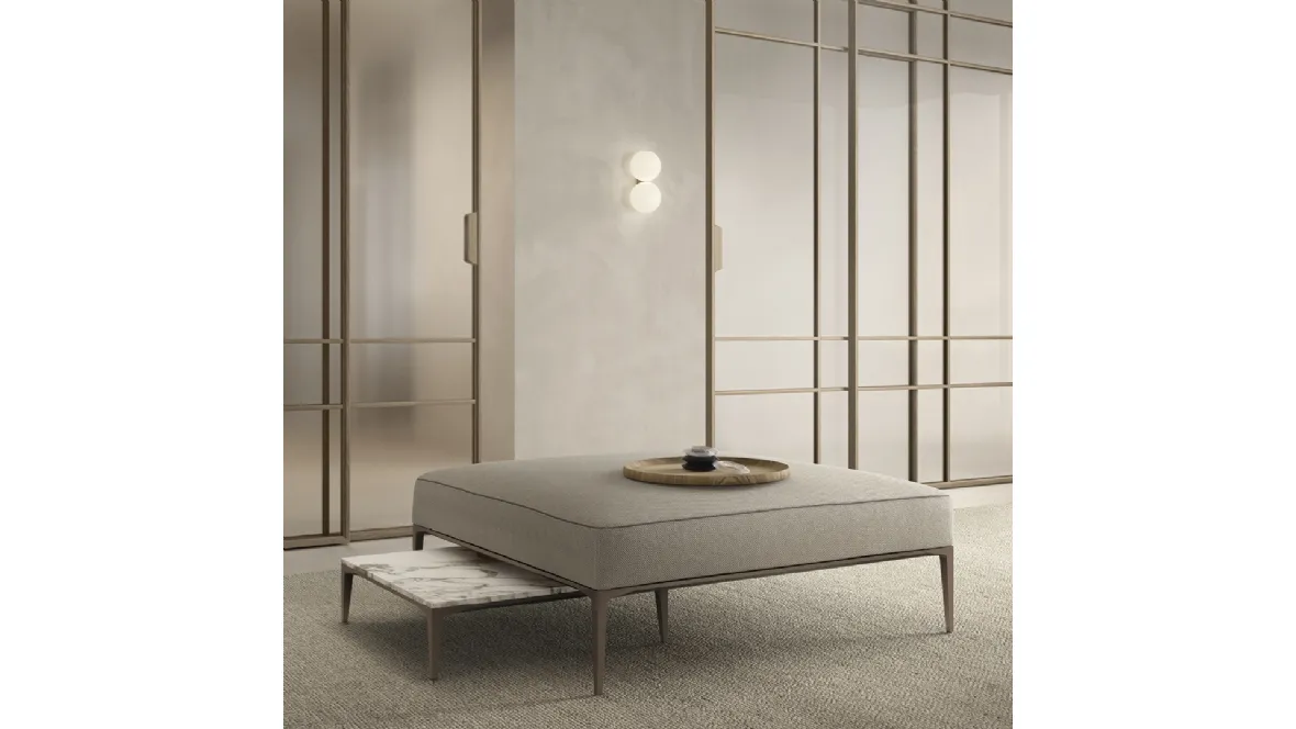 Pouf Tray di Rimadesio