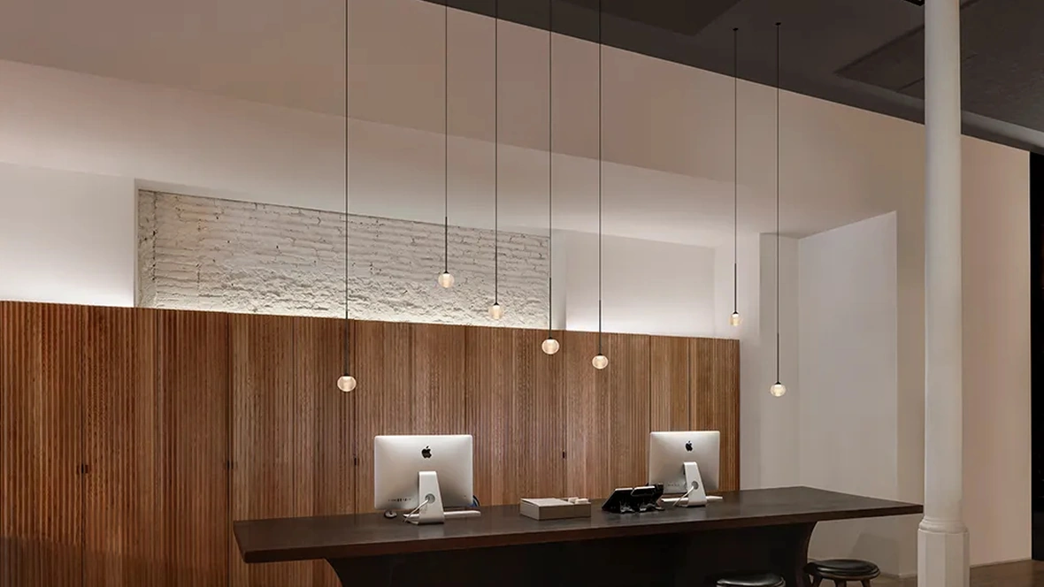 Lampada a sospensione Algorithm free di Vibia