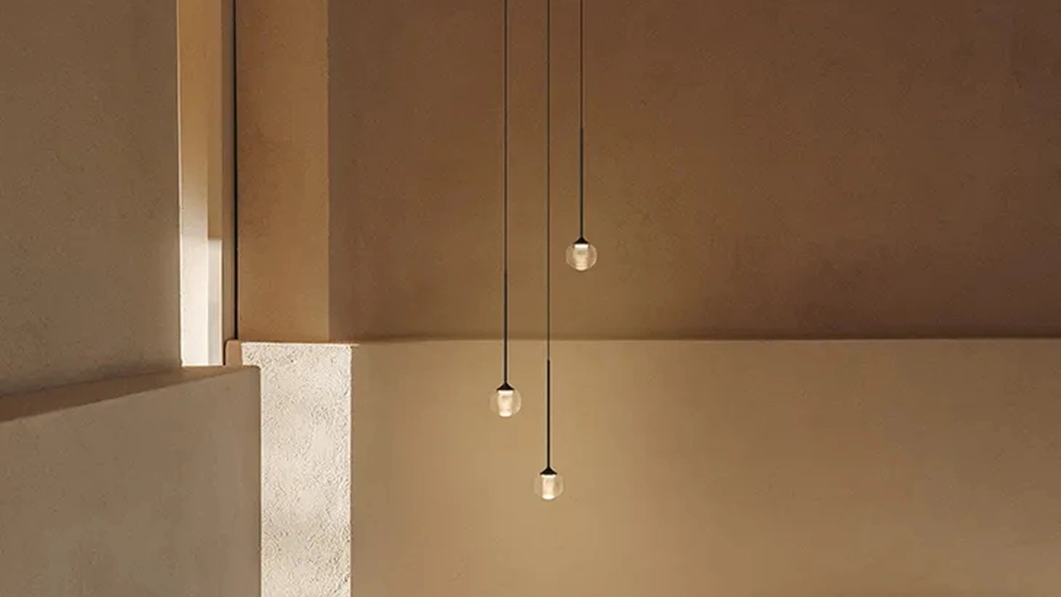 Lampada a sospensione Algorithm free di Vibia