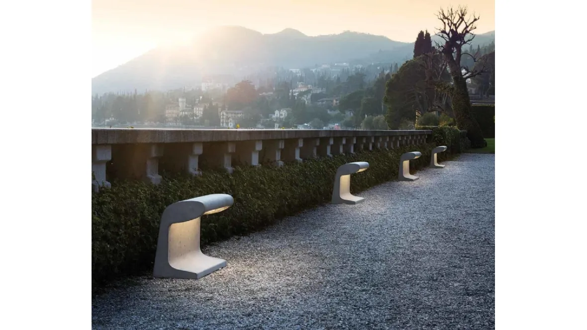 Lampada da esterno Borne Béton Grande di Nemo