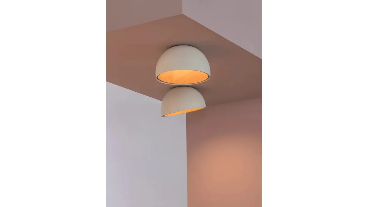 Lampada a soffitto Duo di Vibia