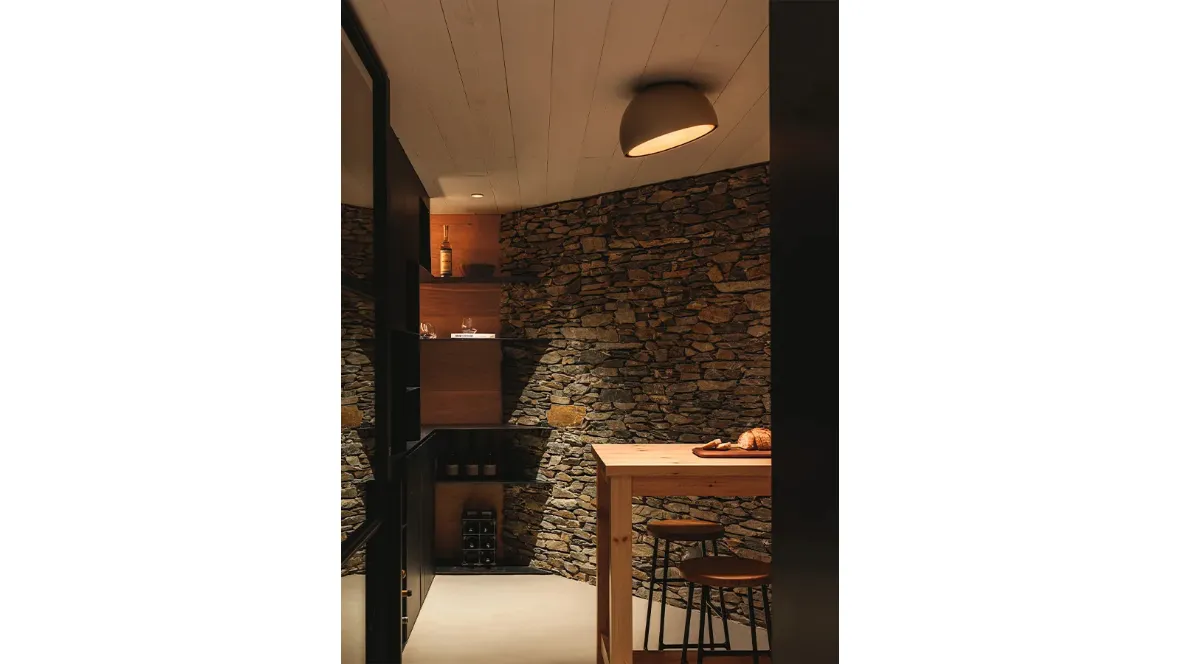 Lampada a soffitto Duo di Vibia