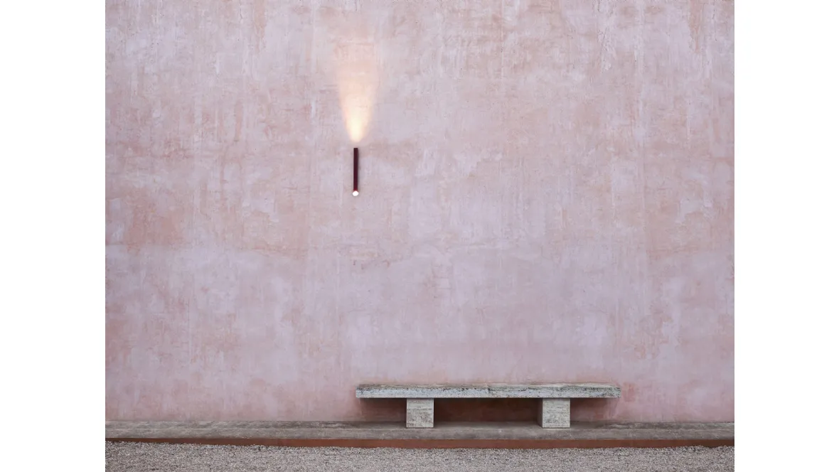 Lampada da esterno a biemissione in alluminio Flauta Spiga di Flos