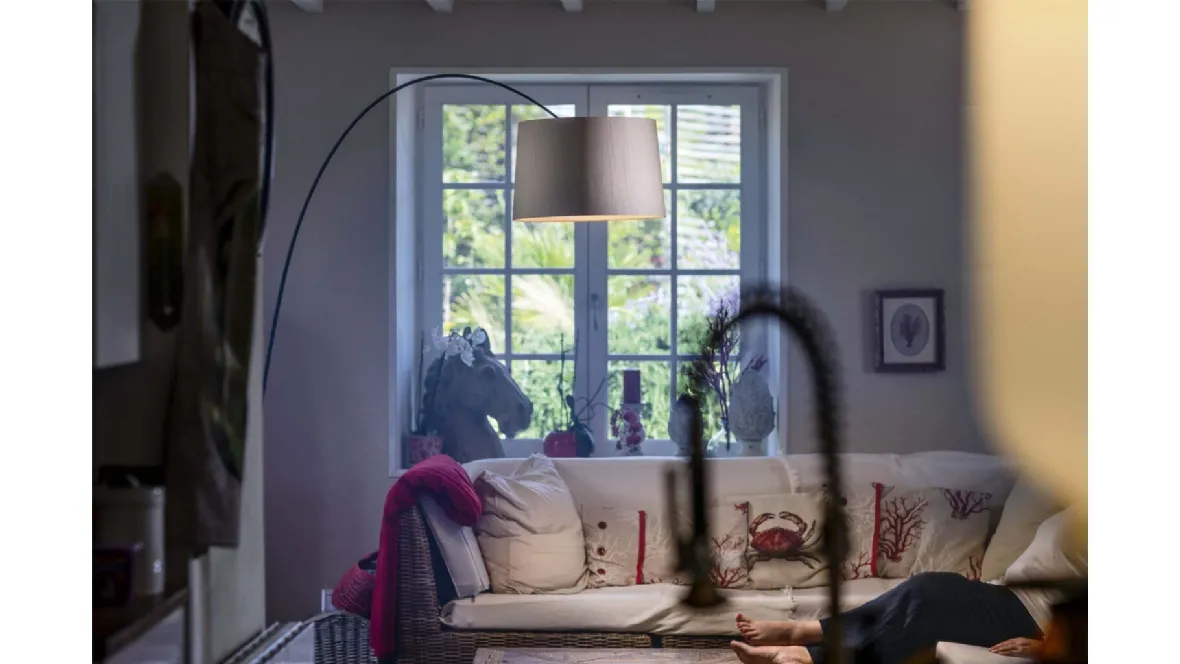 Lampada da terra Twiggy Wood di Foscarini