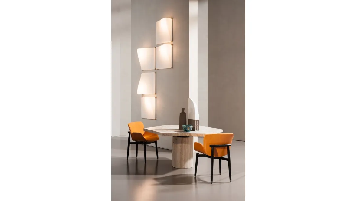 Lampada da parete Googie di Baxter