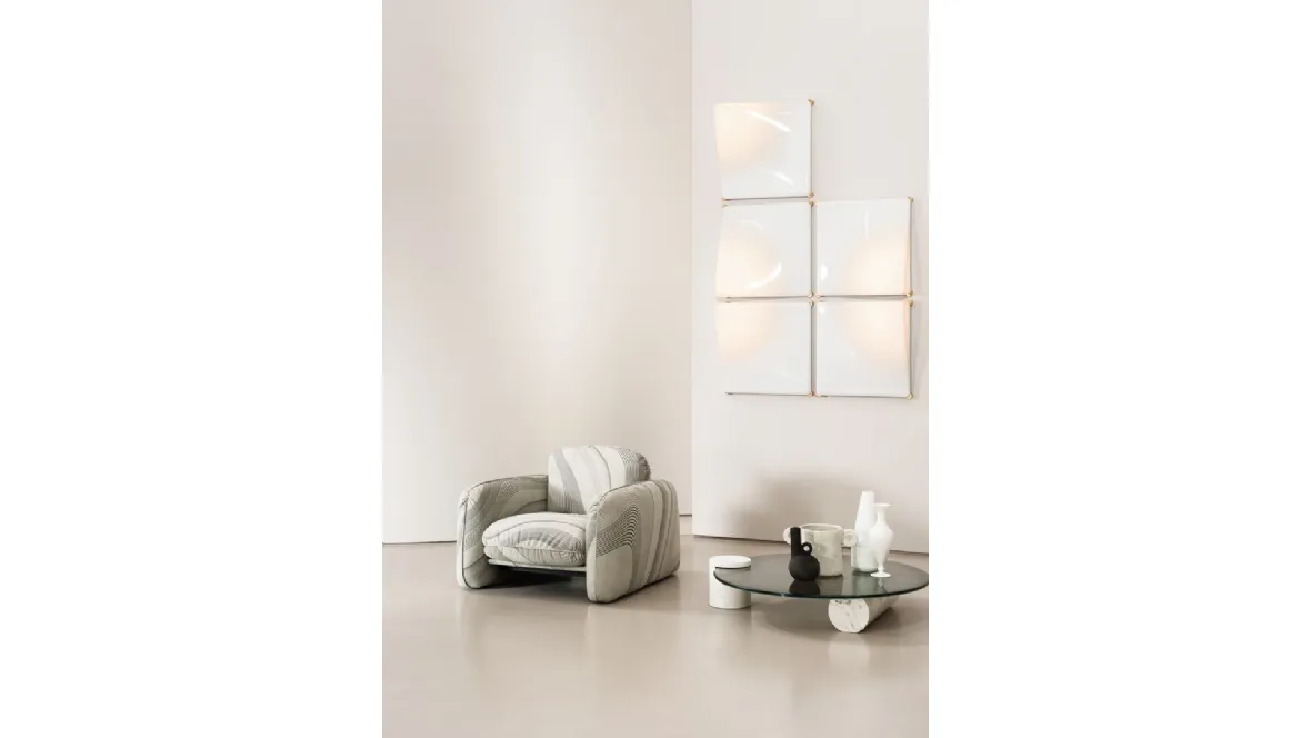 Lampada da parete Googie di Baxter