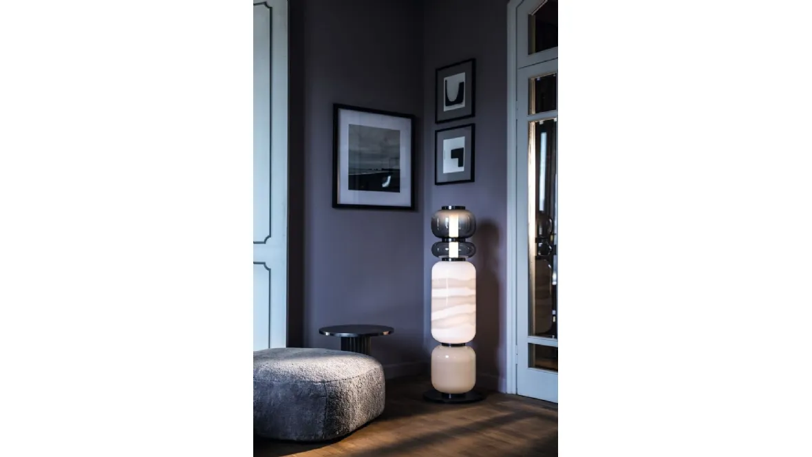 Lampada da terra Haiku di Baxter