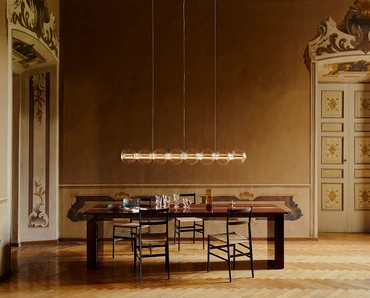 Lampada a sospensione Luce Sferica in vetro soffiato di Flos