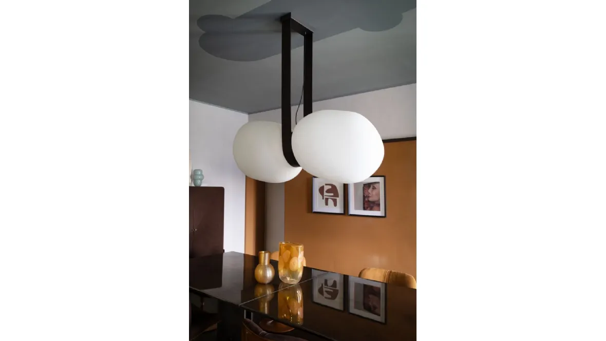 Lampada a sospensione Nube Blanca di Baxter