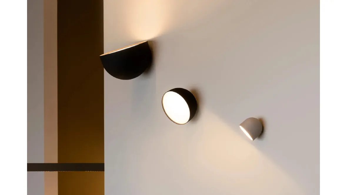 Lampada da parete Plusminus di Vibia