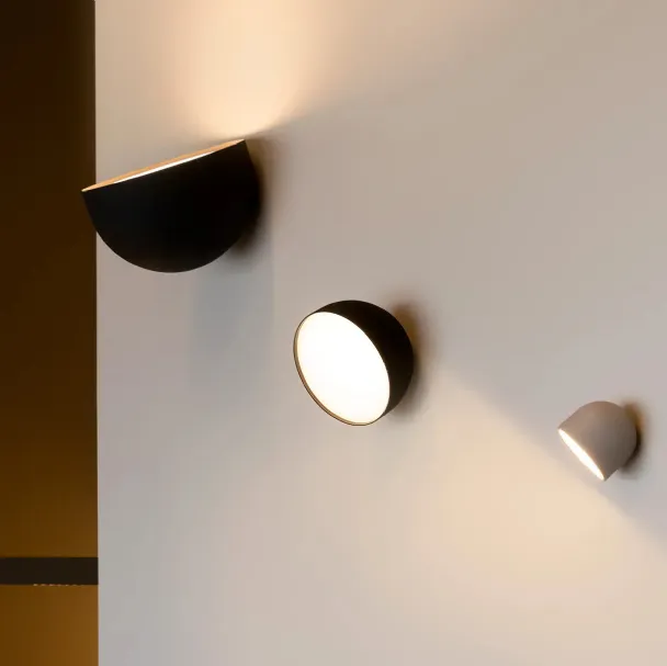 Lampada da parete Plusminus di Vibia