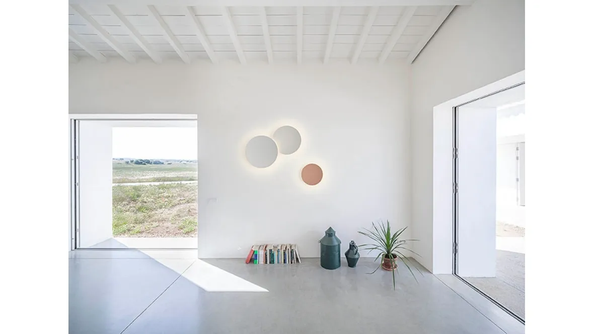 Lampada da parete Puck di Vibia