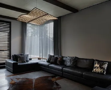 Lampada a sospensione Rhythm Horizontal di Vibia