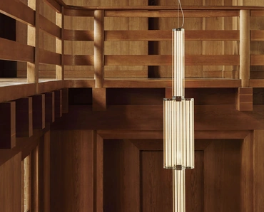 Lampada in vetro SuperWire Suspension di Flos