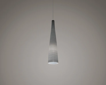Lampada a sospensione in fibra di vetro e carbonio Tite di Foscarini
