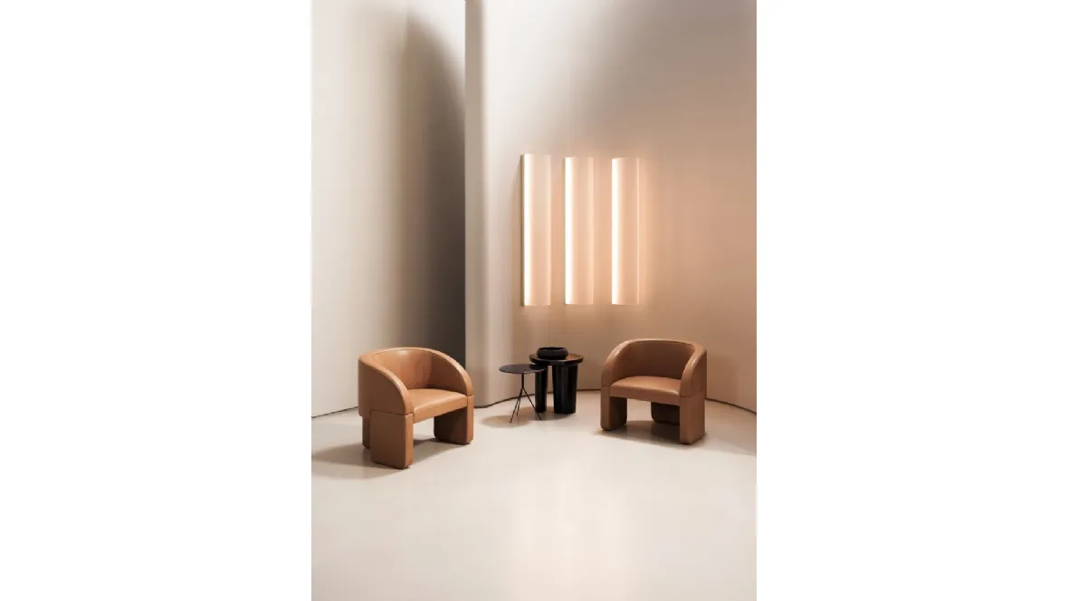 Lampada da parete Tunnel in metacrilato di Baxter