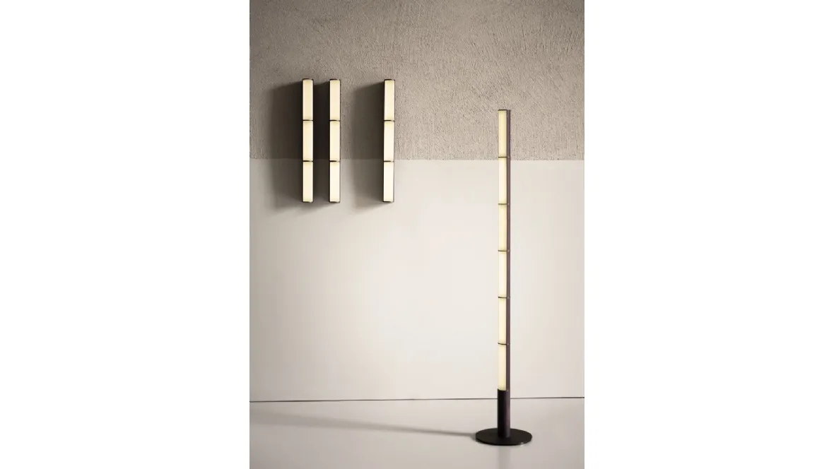 Lampada da terra e da parete Wave di Baxter