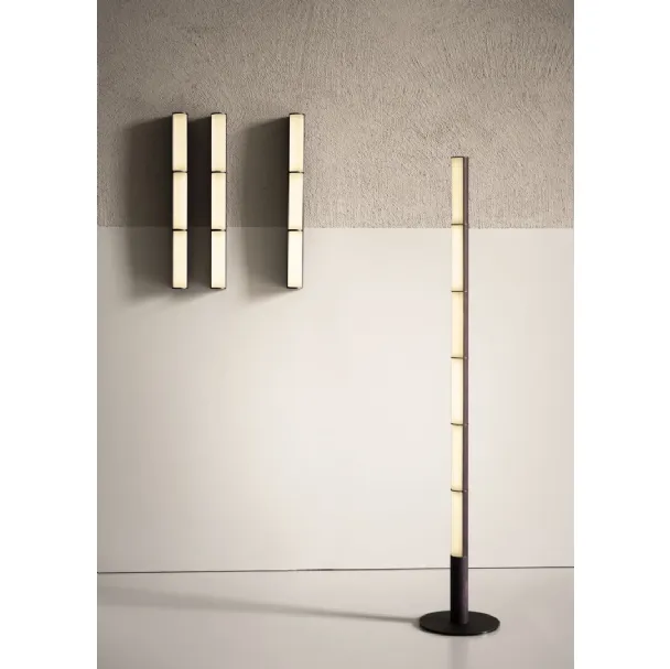 Lampada da terra e da parete Wave di Baxter