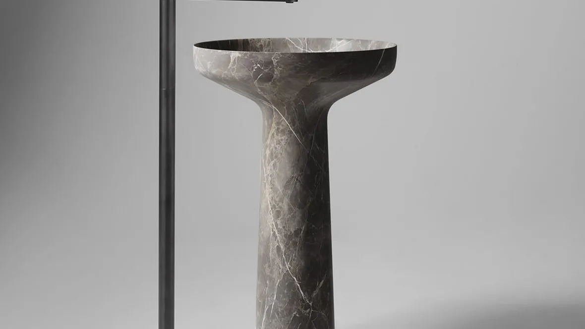 Lavabo in marmo Ago 185 di Antoniolupi