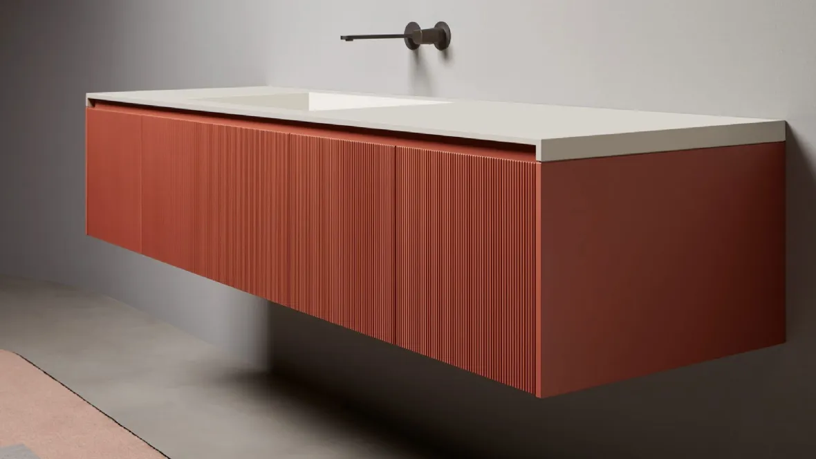 Mobile da Bagno Binario 03 di Antoniolupi