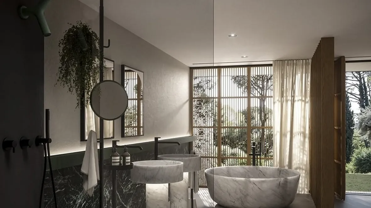 Lavabo a colonna Filorigo di Antoniolupi