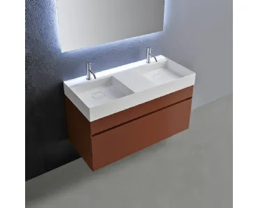 Mobile da Bagno Graffio Mood laccato di Antoniolupi