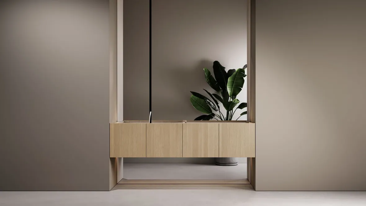 Mobile da Bagno sospeso Linedacqua di Antoniolupi