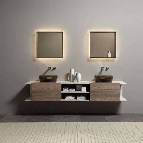 Mobile da Bagno sospeso Nemesis in Rovere di Antoniolupi