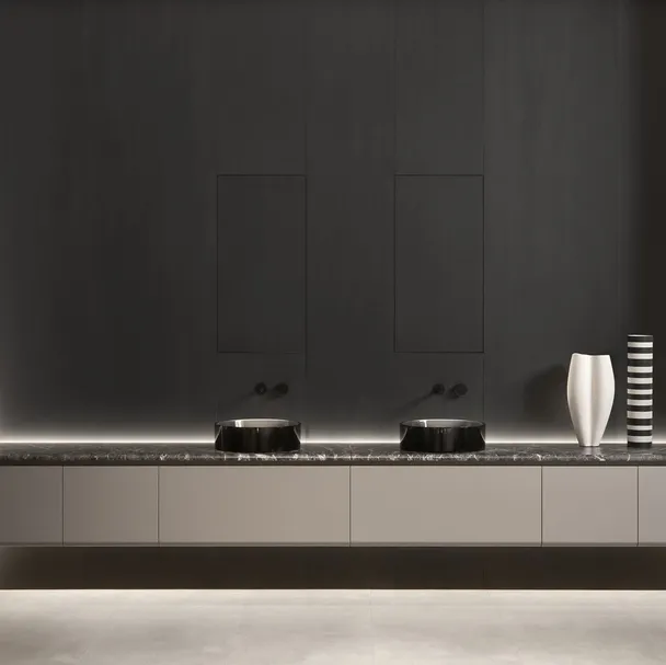 Mobile da Bagno sospeso Okura di Antoniolupi