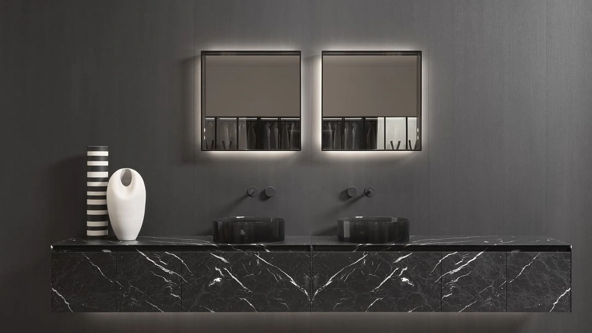 Mobile da Bagno sospeso Pantarei_Stone di Antoniolupi