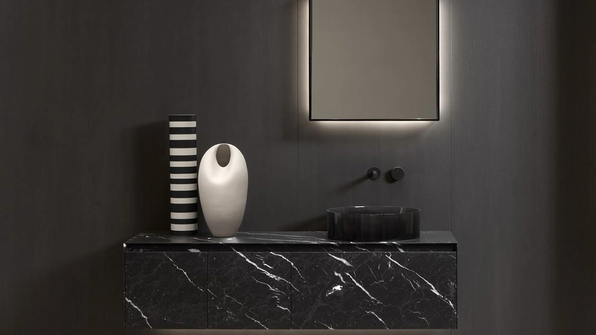 Mobile da Bagno sospeso Pantarei_Stone di Antoniolupi